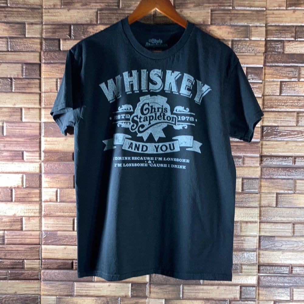 Chris Stapleton Whiskey Black Medium Shirt Classic T-Shirt